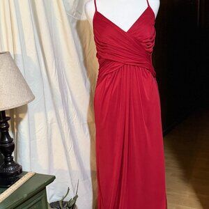 David's Bridal Dress Red 10
